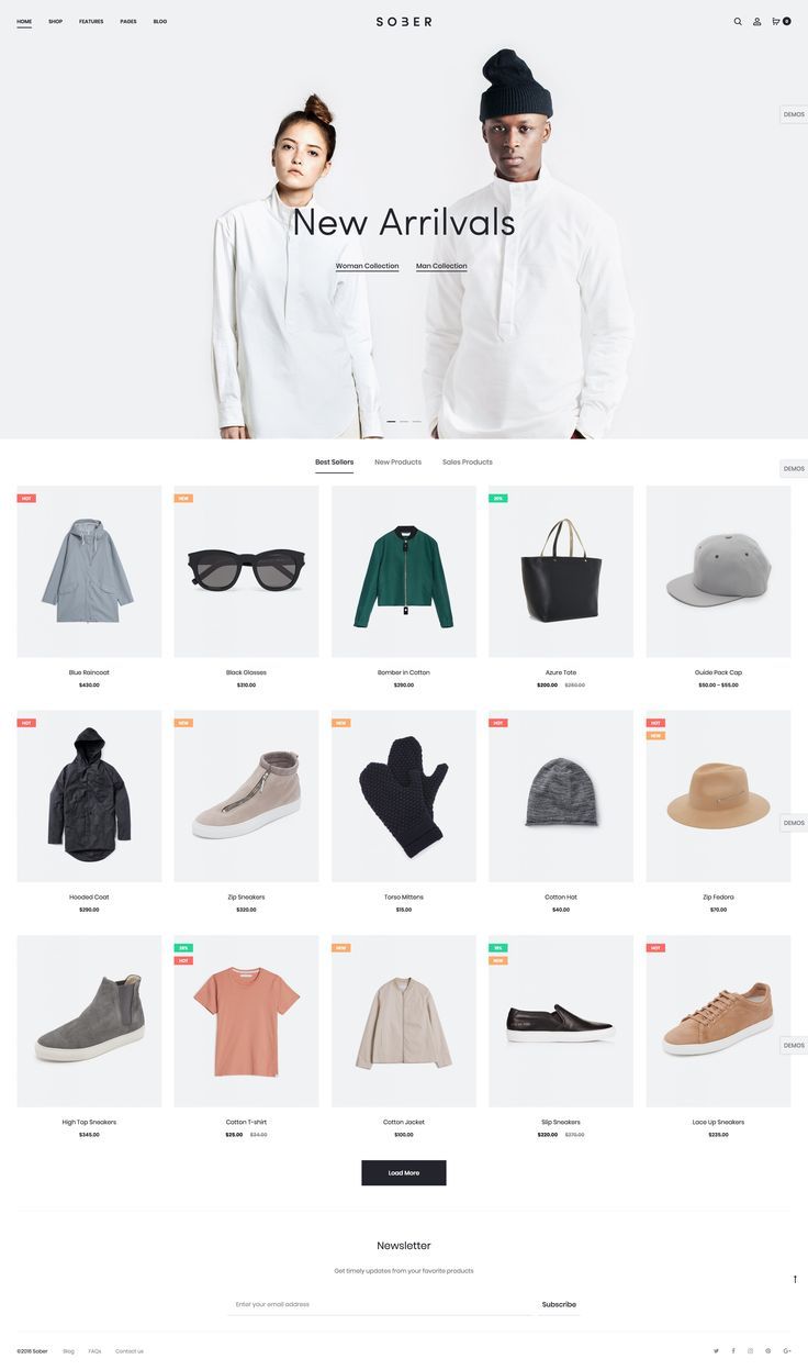 Clothing Store Template 1