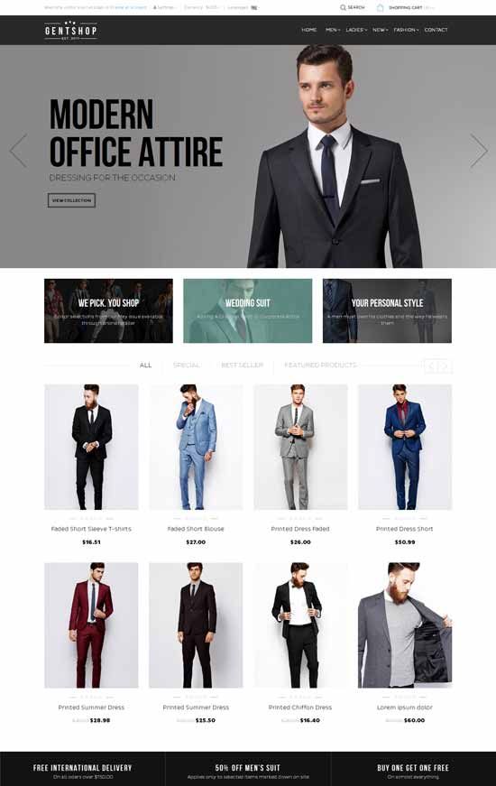Clothing Store Template 3